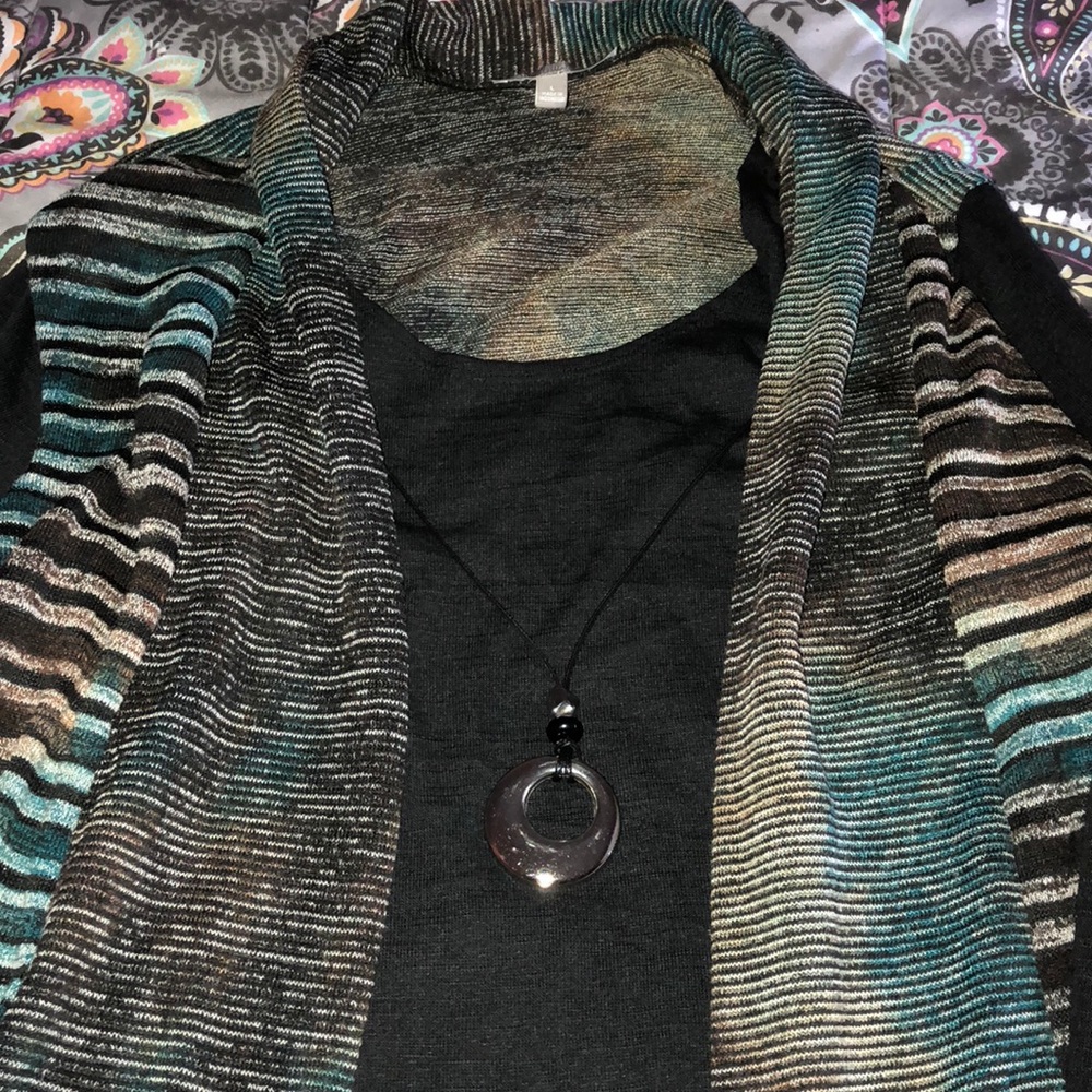 My Collection shirt with sweater